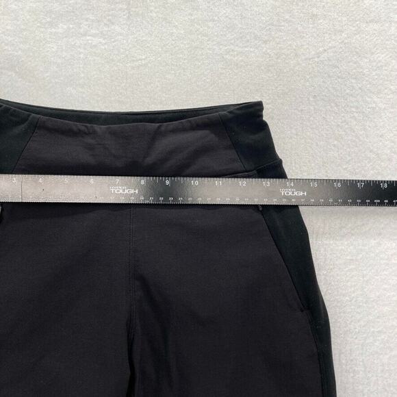 Athleta Highline Hybrid Summiter Pants Women's 2 Black Stretch Fabric Skinny Leg - Picture 8 of 13